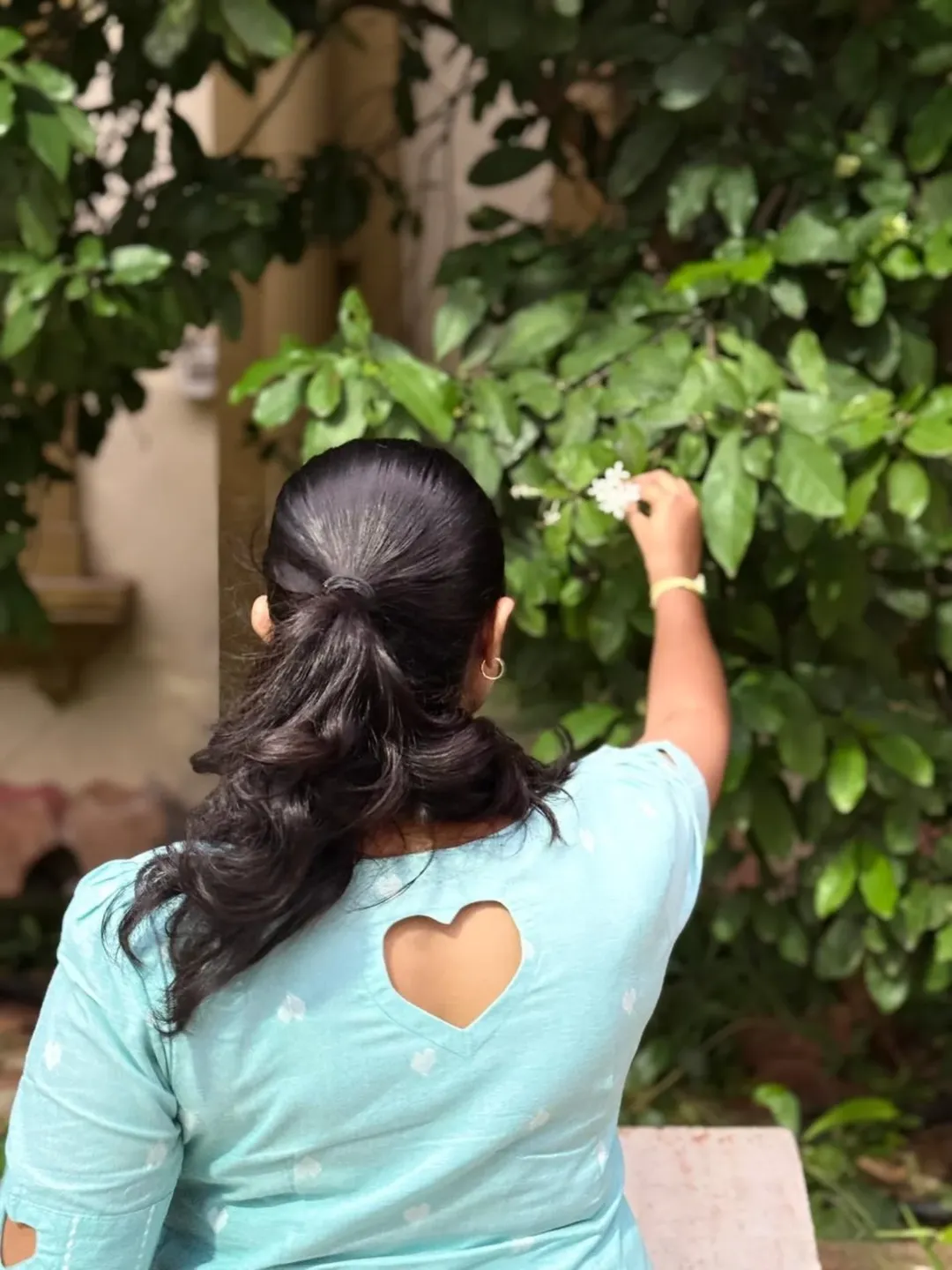 Aqua HeartBloom Kurti Set thumbnail 5