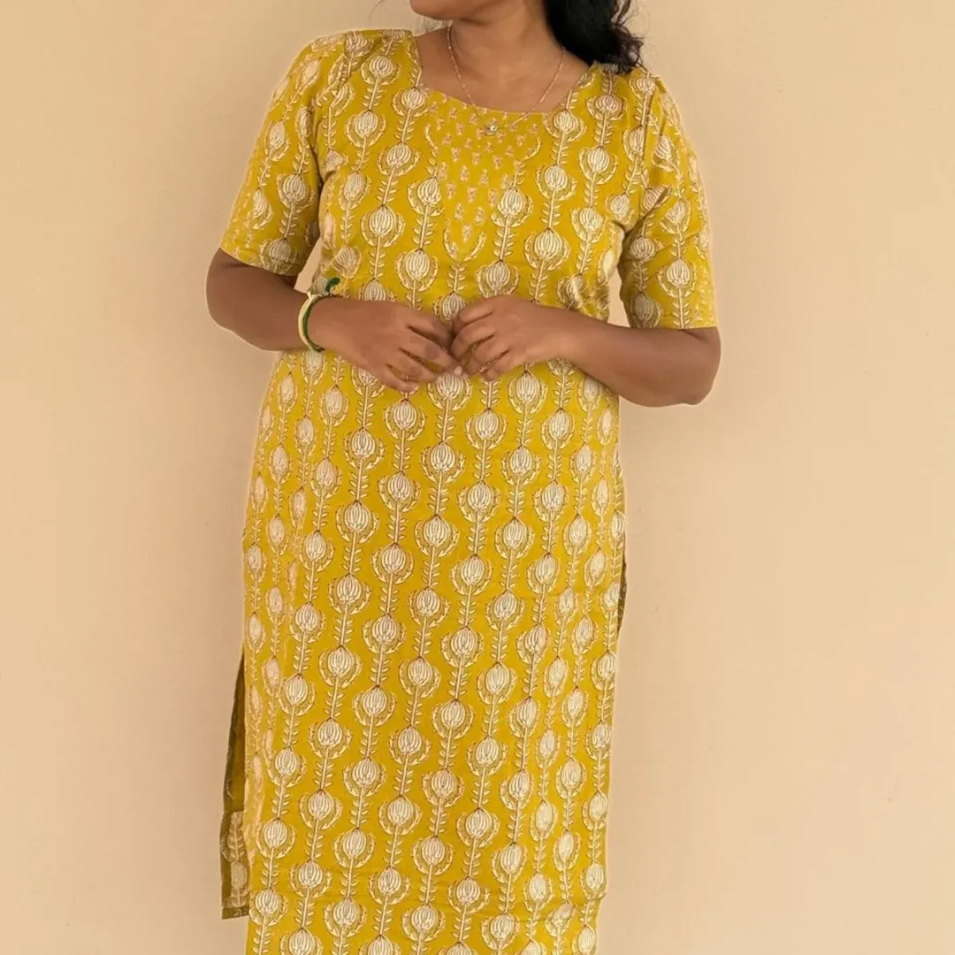 Sunshine Bloom Kurti Set thumbnail 5