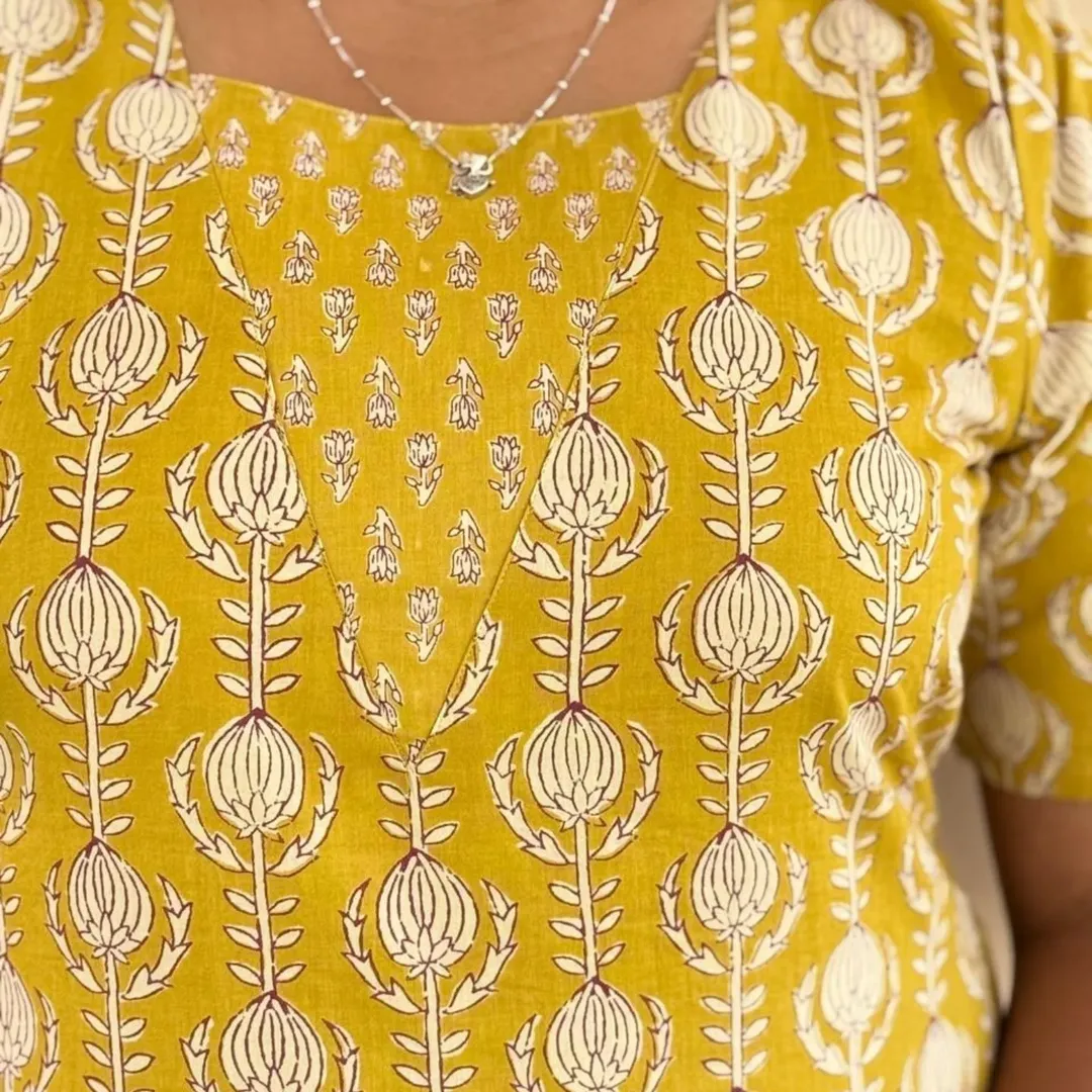 Sunshine Bloom Kurti Set thumbnail 6