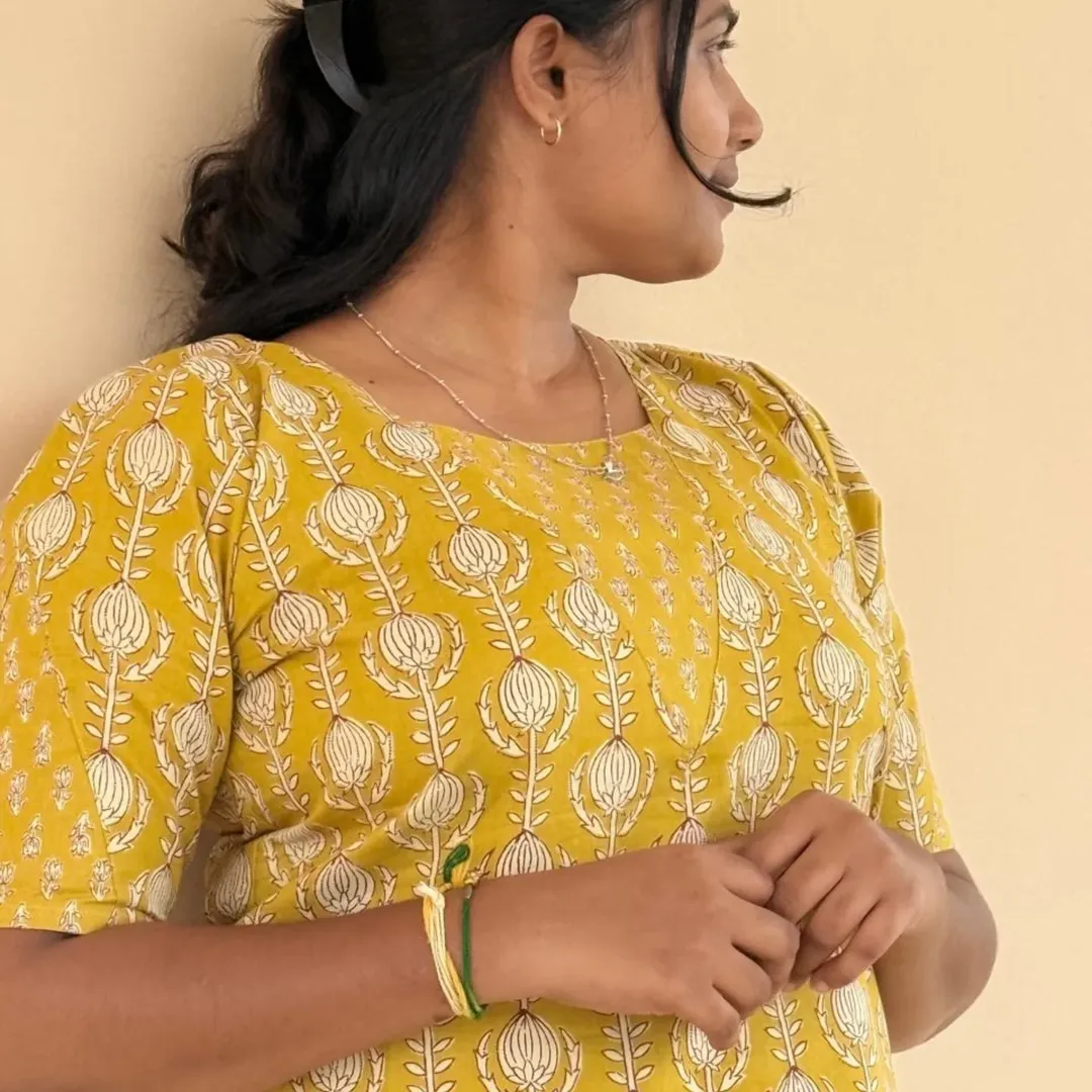 Sunshine Bloom Kurti Set thumbnail 8