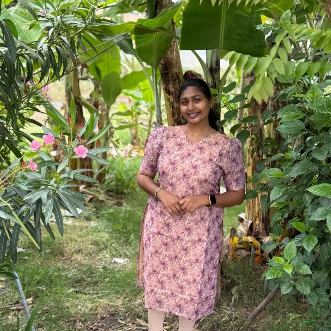 Blush Mauve Floral Kurti